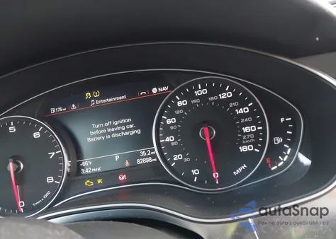 2014 Audi A7 3.0T Premium Plus z USA, uszkodzony, nr VIN WAU2GBFC9EN050288